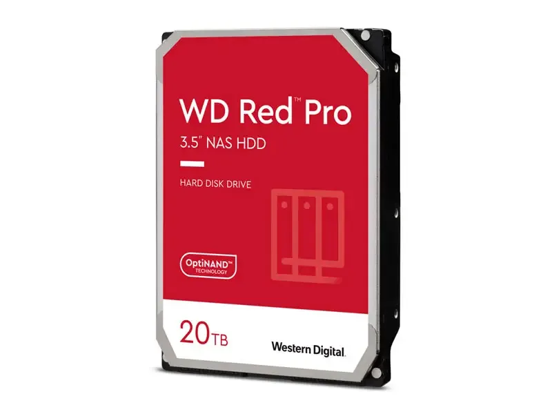 Disco Duro de 20TB Interno Western Digital Red PRO NAS 7200rpm 3.5"