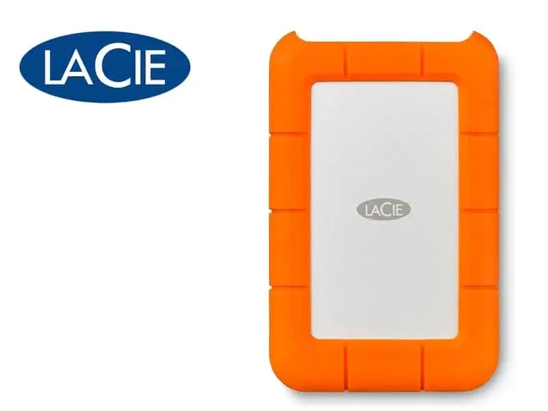 Disco Duro de 2TB Externo LaCie Rugged USB-C/USB 3.0