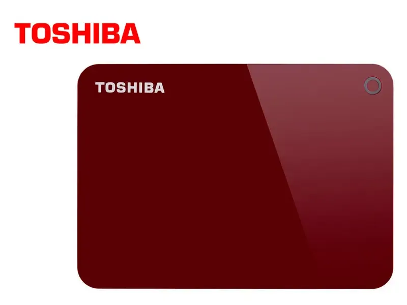 Disco Duro de 2TB Externo Toshiba Canvio Advance USB 3.0 Red
