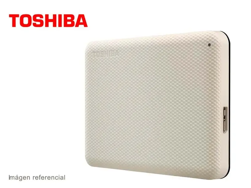 Disco Duro de 2TB Externo Toshiba Canvio Advance USB 3.0  White