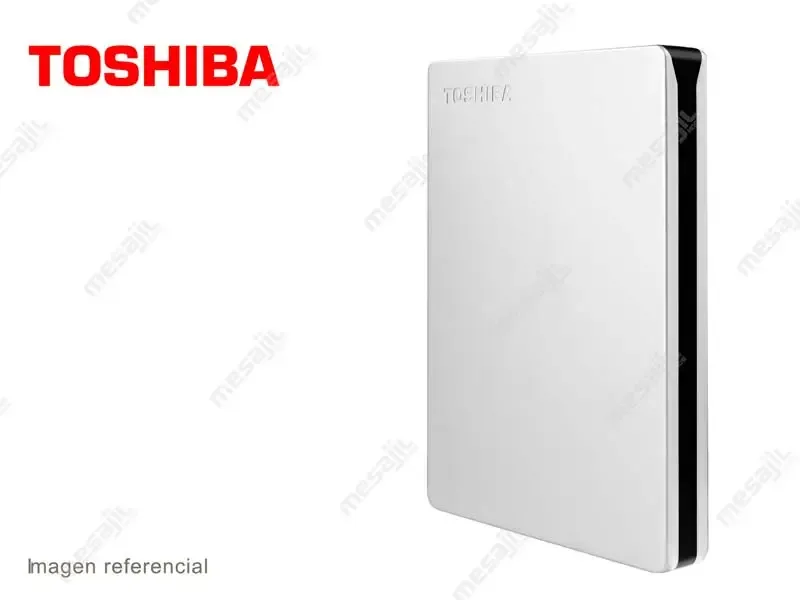 Disco Duro de 2TB Externo Toshiba Canvio Slim III USB 3.0 Silver