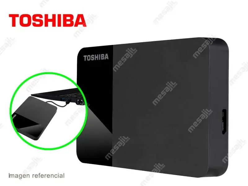 Disco Duro de 2TB Externo USB 3.0 Toshiba Canvio Ready (HDTP320XK3AA) Negro