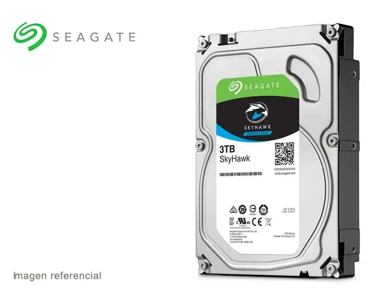 Disco Duro de 3TB Interno Seagate SkyHawk NVR SATA 3.5"