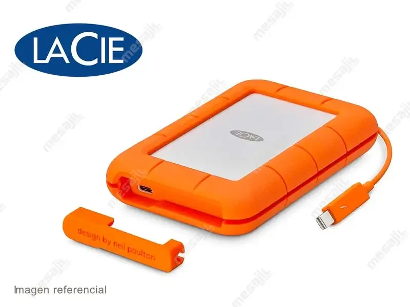 Disco Duro de 4TB Externo Lacie Rugged  2.5" USB-C/USB 3.0