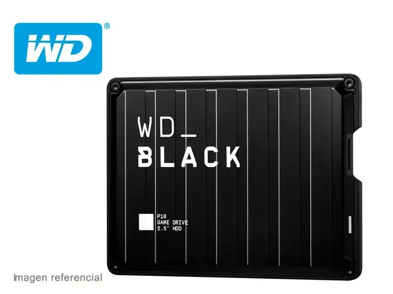 Disco Duro de 4TB Externo Western Black P10 Game Drive  Playstation/Xbox/Pc