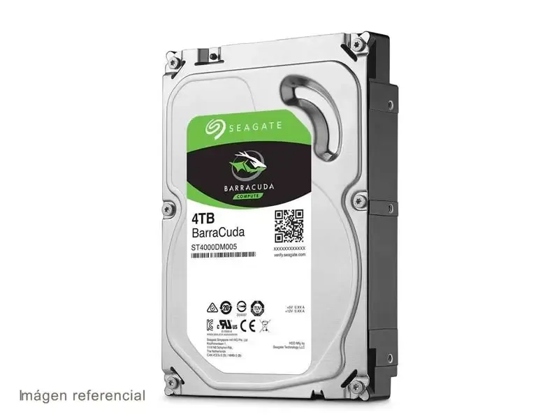 Disco Duro de 4TB Interno Seagate BarraCuda SATA 3.5"