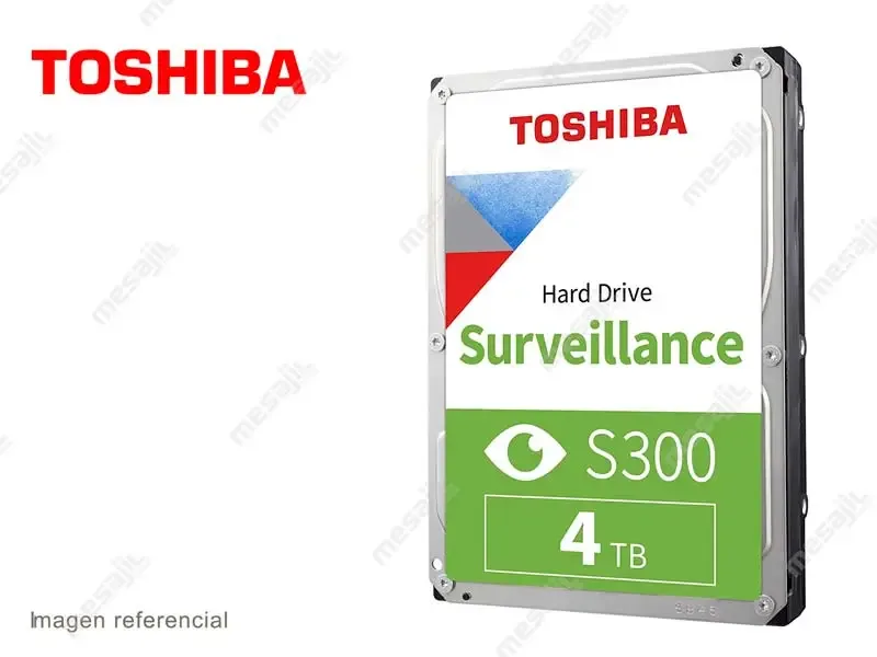 Disco Duro de 4TB Interno Toshiba S300 Surveillance vigilancia 3.5"
