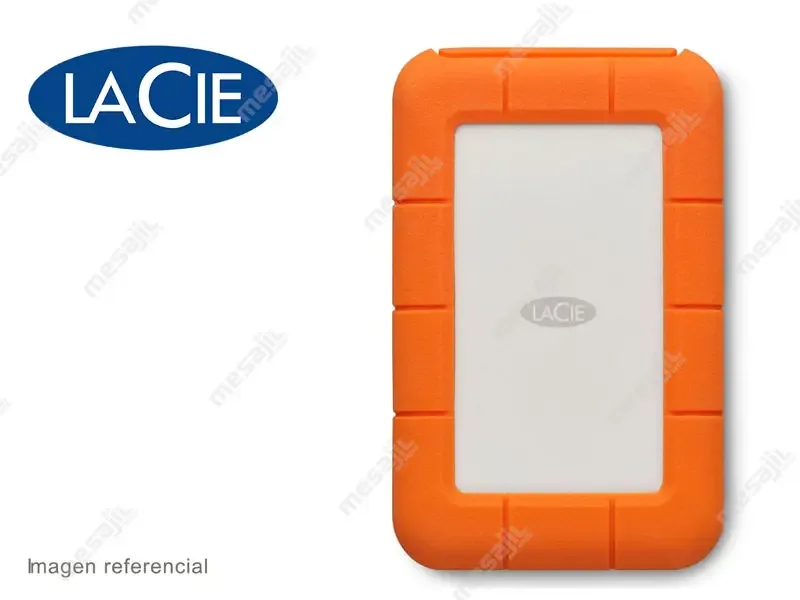 Disco Duro de 5TB Externo Lacie Rugged  2.5" USB-C/USB 3.0