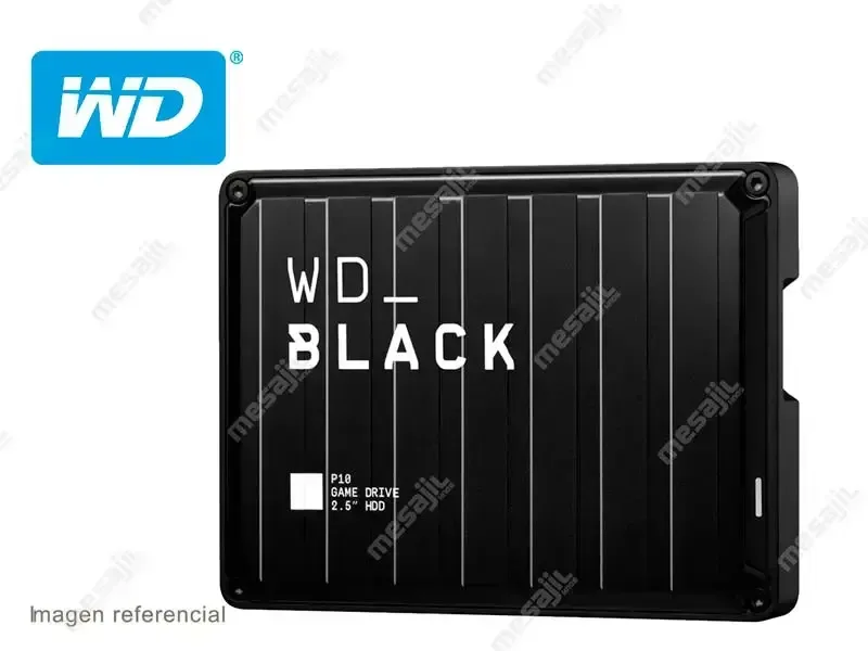 Disco Duro de 5TB Externo Western Black P10 Game Drive  Playstation/Xbox/Pc