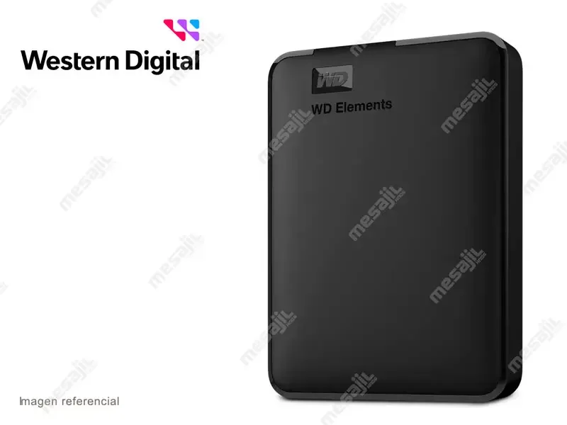 Disco Duro de 5TB Externo  Western Digital Element USB 3.0