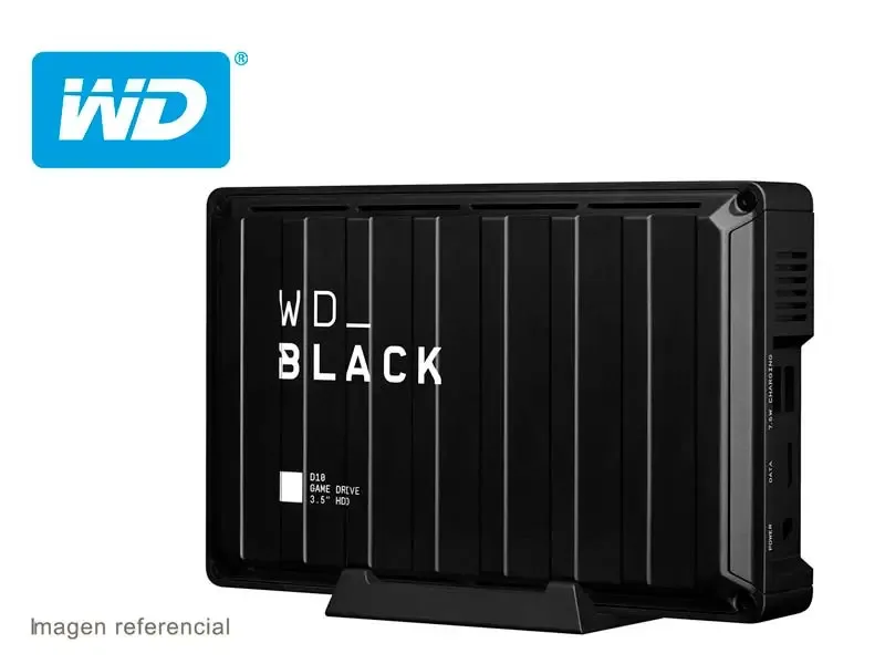 Disco Duro de 8TB Externo Western Black D10 Game Drive  Playstation/Xbox/Pc