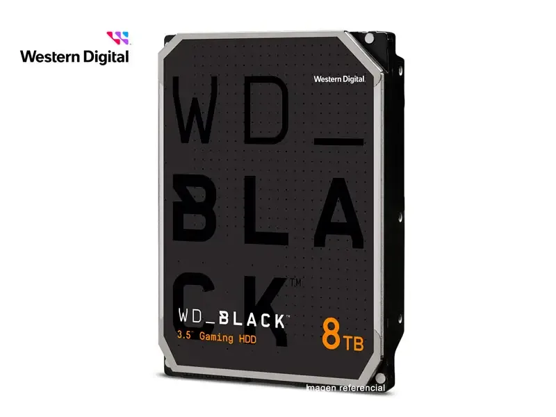 Disco Duro de 8TB Interno Western Digital Black SATA 128MB 3.5" 7200rpm
