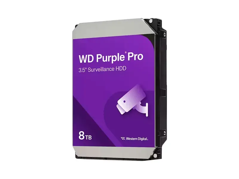 Disco Duro de 8TB Interno Western Digital Purple PRO (WD8002PURP)