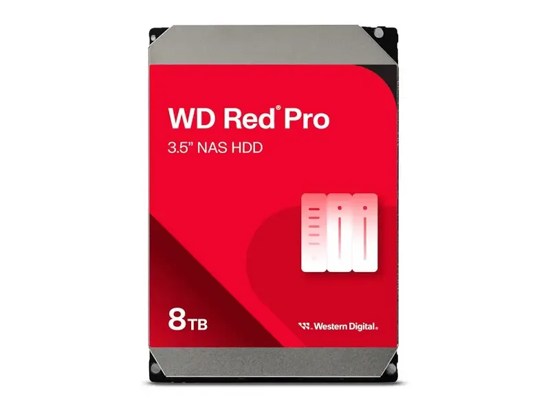 Disco Duro de 8TB Interno Western Digital Red PRO 7200rpm SATA3 (WD8005FFBX)