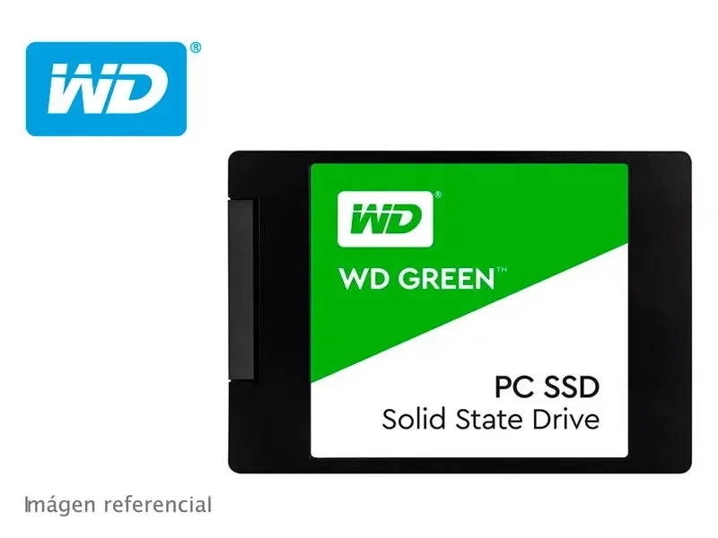 Disco Solido Interno de 120GB Western Digital Green SATA SSD 2.5"