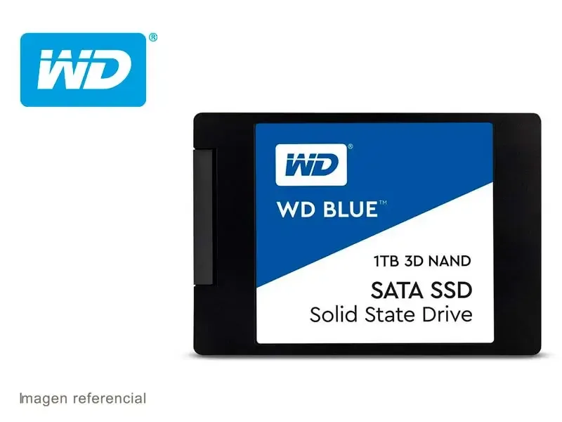 Disco Solido Interno de 1TB Western Digital Blue SATA SSD 2.5"