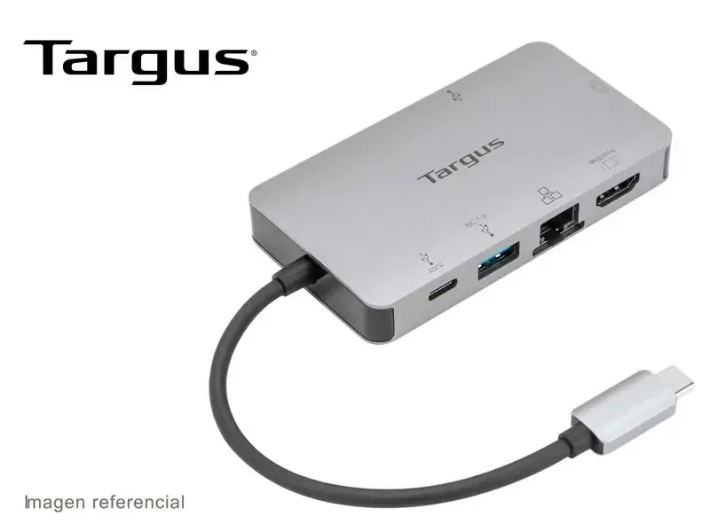 Docking Station Targus USB-C a HDMI + VGA + 2 USB-A + USB-C + Gigabite Ethernet