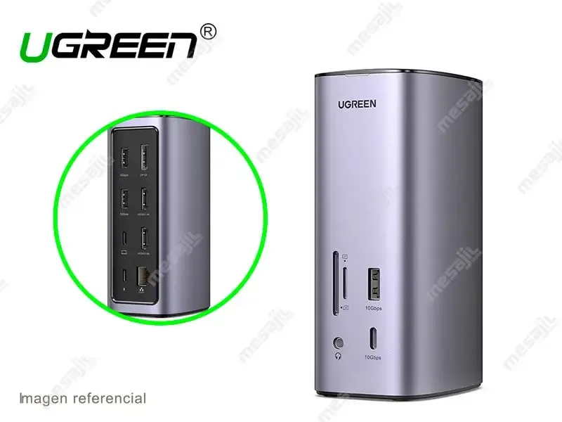 Docking Station UGREEN USB-C 8K/4K 12 in 1 (90325)