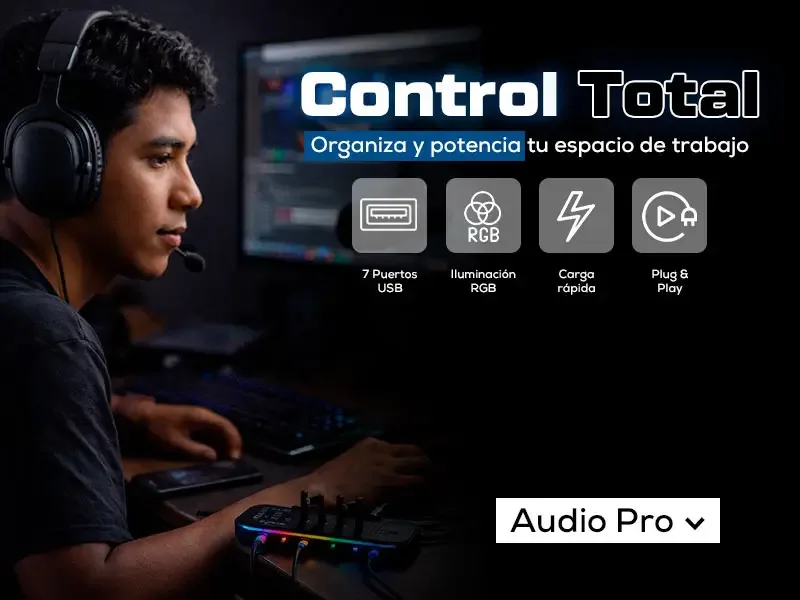 Equipo de audio profesional