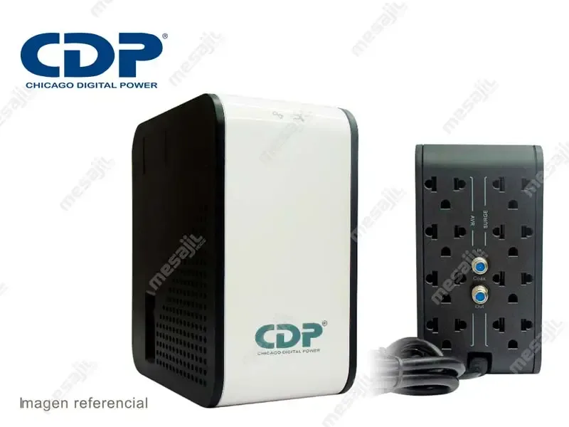 Estabilizador CDP 1000VA (500w) R2C-AVR1008I 8 tomas 220v