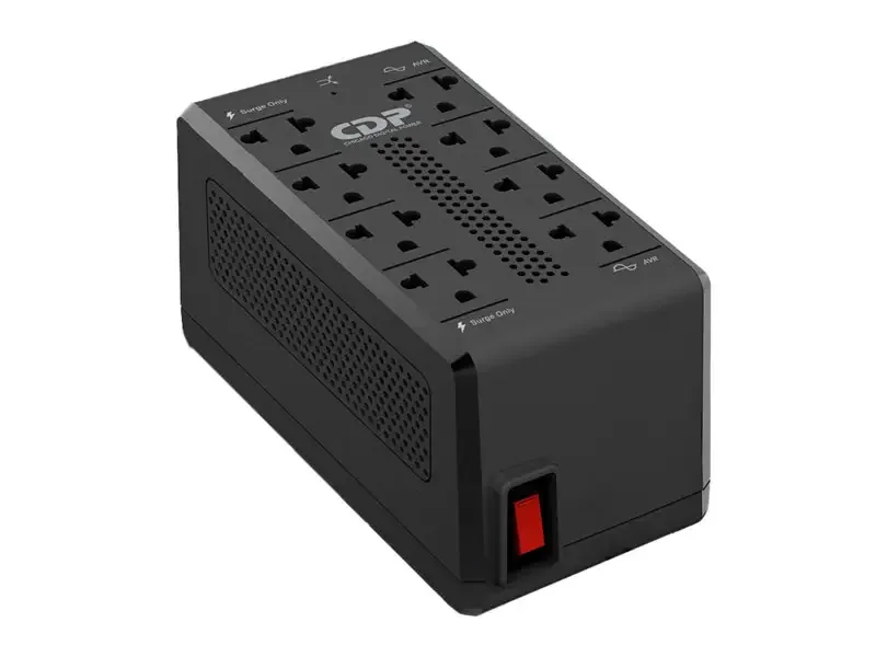 Estabilizador CDP 1400VA (700w) RUAVR1408I USB-A USB-C 8 tomas 220v