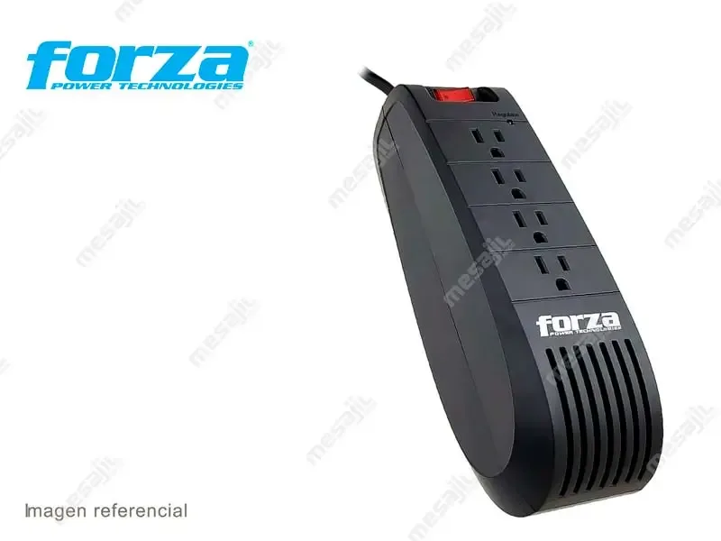 Estabilizador Forza 1000VA (500w) FVR-1002 4 tomas 220v