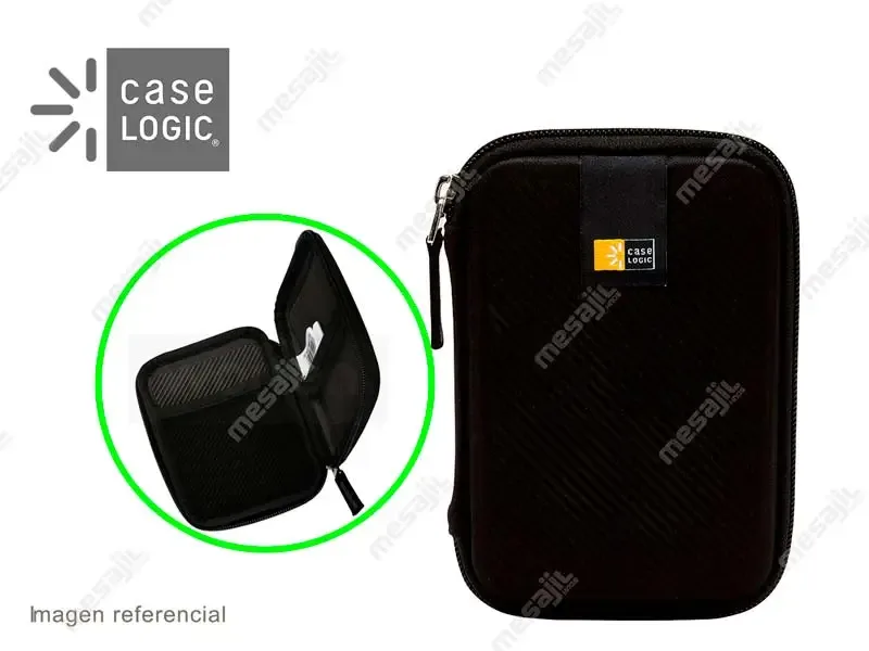 Estuche Case Logic para Disco Duro Externo Black