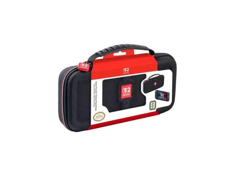 Estuche Game Traveler Deluxe Case Negro Nintendo Switch 2 NS241