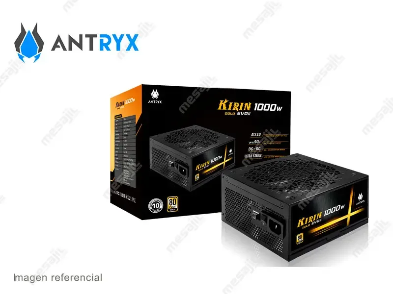 Fuente Antryx 1000W Kirin EVO II Plus Gold Modular