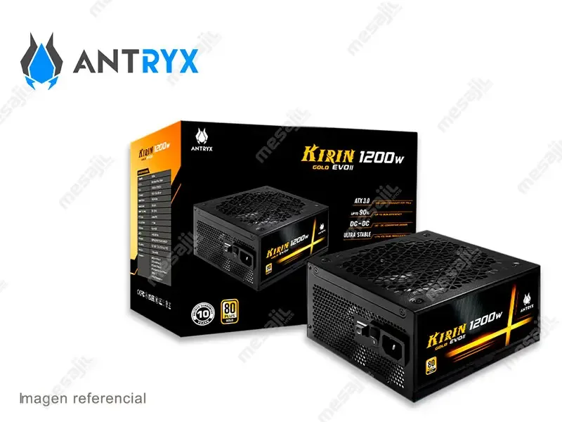 Fuente Antryx 1200W Kirin EVO II Plus Gold Modular
