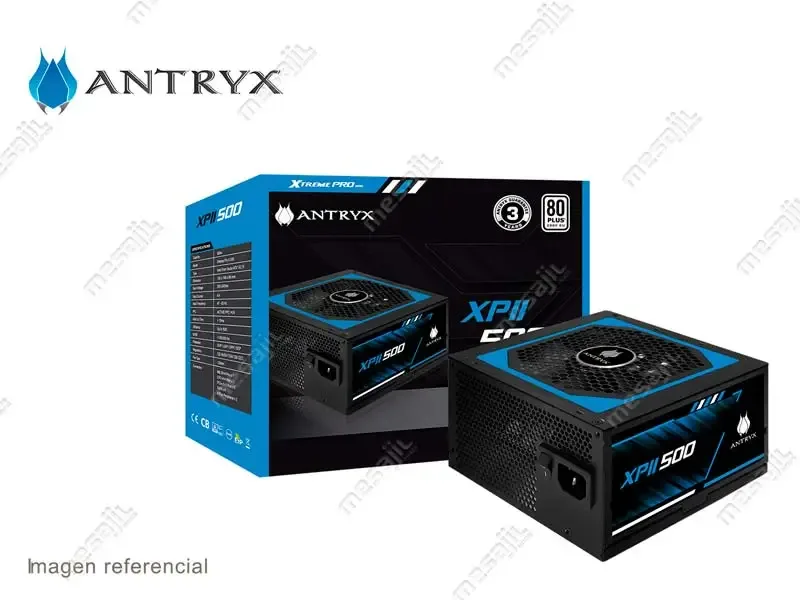 Fuente Antryx 500W XPII-500 80 Plus White (AP-XP500V2)