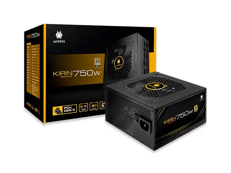 Fuente Antryx 750W Kirin Plus Gold Evo Modular
