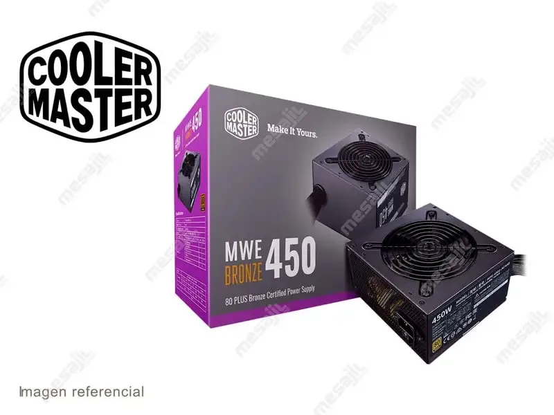 FUENTE Cooler Master 450watts BRONZE V2 (MPE-4501-ACAAB-US)