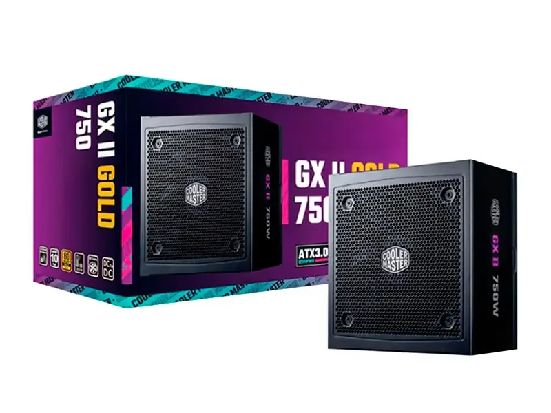 Fuente Cooler Master 750W GXII Gold 80 Plus