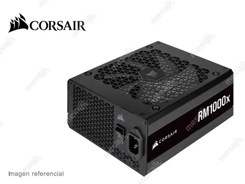Fuente Corsair 1000W RM1000x 80 Plus Gold Modular/ Black