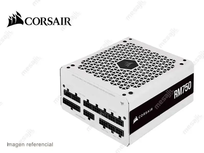Fuente Corsair 750W RM750 80 Plus Gold Modular White