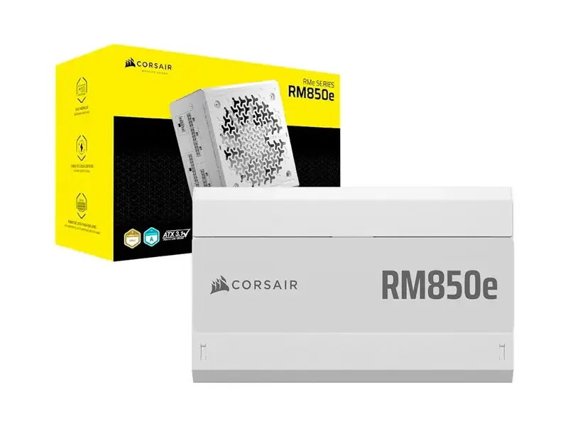 Fuente Corsair RM850e 850W RPS0216 80 Plus Gold Modular White