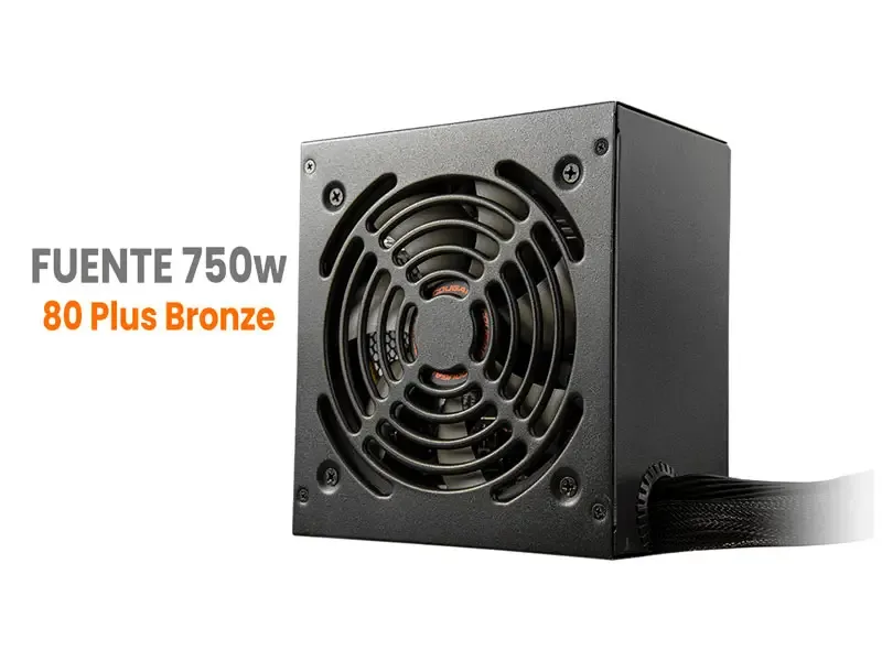 Fuente Cougar 750W Atlas CGR BD-750 80 Plus Bronze Black