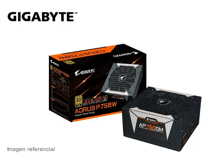 Fuente Gigabyte AORUS P750W 80 Plus Gold Modular