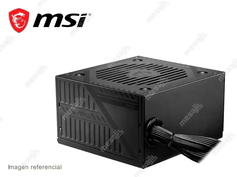Fuente MSI MAG A600DN 80 Plus 600 Watt Power Supply