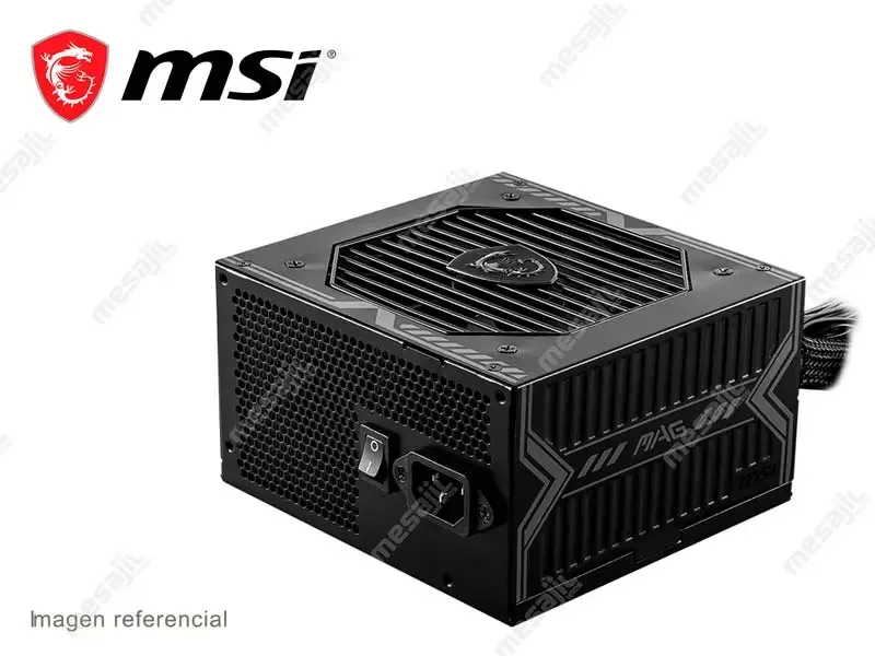 Fuente MSI MAG A650BN 80 Pluus Bronze 650 Watt Power Supply