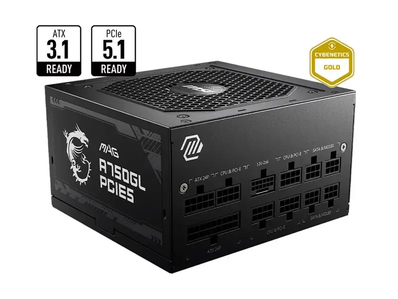 Fuente MSI MAG A750GL 750w 80 Plus Gold