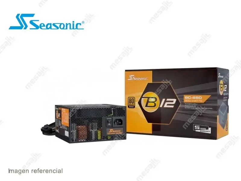 Fuente Seasonic B12-850BC 80Plus Bronze (A851BCAFH)
