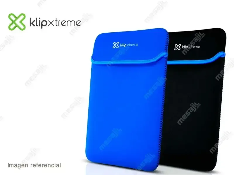 Funda 15.6 Klip Xtreme Sleeve para Laptop reversible Black KNS-415BL