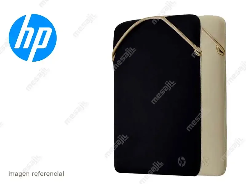 Funda HP neopreno reversible para notebook 15.6" Black/gold (2F2K6AA)