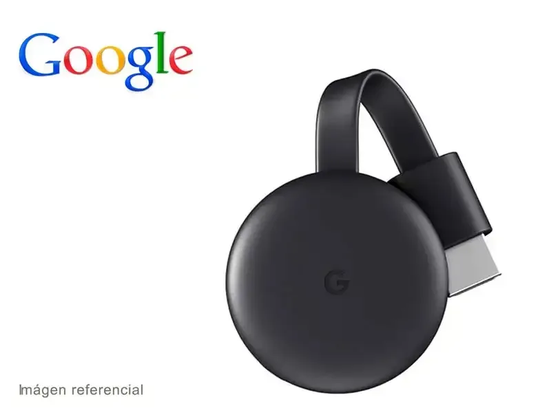 Google Chromecast 3ra Generacion (GA00439) Charcoal