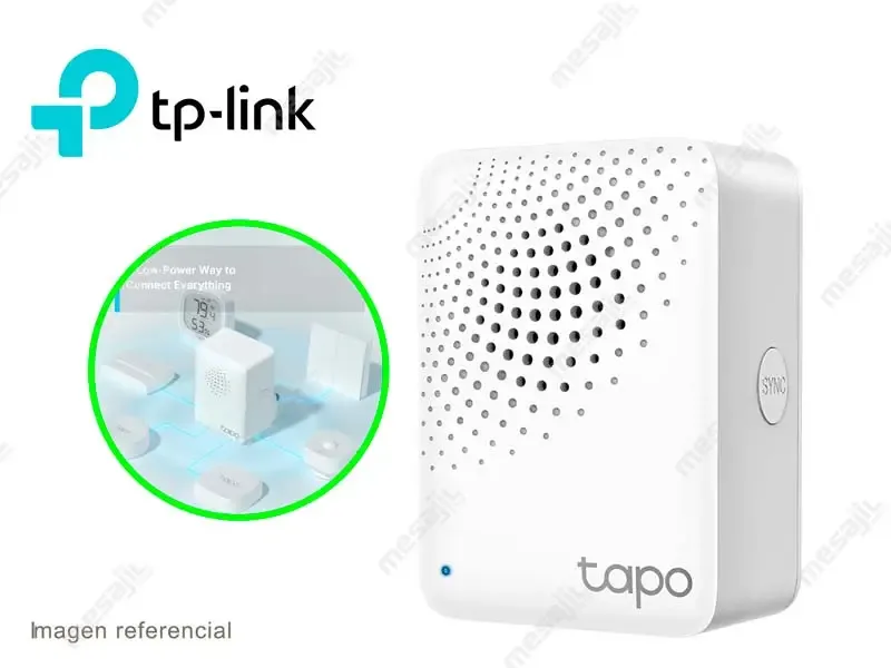 Hub Inteligente Con Alarma TP-Link Tapo H100 V1 Blanco