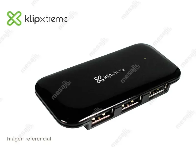 Hub Klip Xtreme USB 2.0 de 4 puertos (KUH-190B)