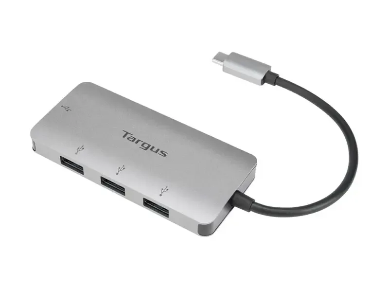 Hub Targus USB-C a 4 Puertos USB-A 3.0 (ACH226BT) Gray