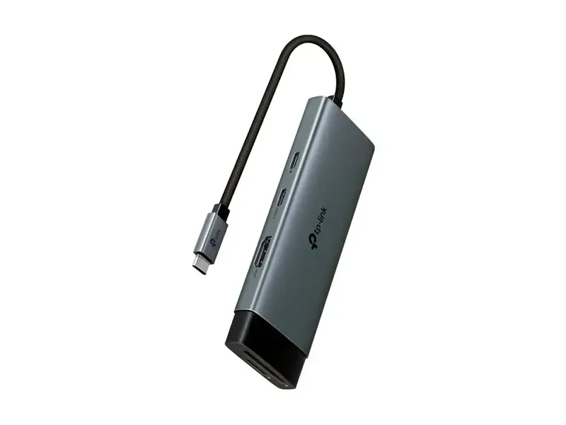 Hub TP-Link 7 en 1 USB-C a PD 100W /USB 3.0/HDMI 4K/MICRO SD (UH7020C)